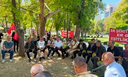 CHP Genel Başkan Yardımcısı Deniz Demir, Güvenpark’ta adalet ve eşitlik arayan şehit yakınları ve gazileri ziyaret etti