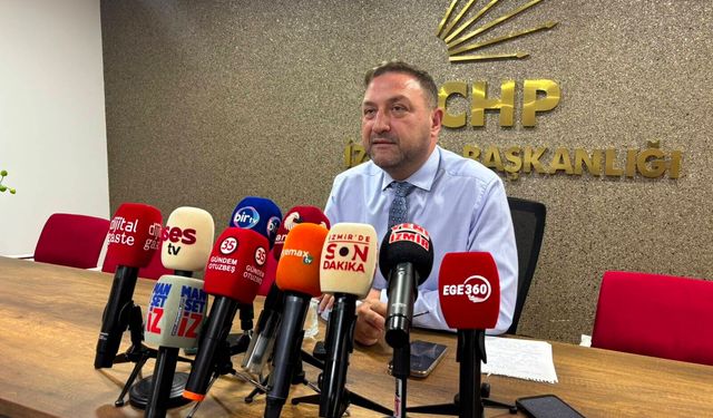 CHP İzmir İl Başkanı Gümrükçü: "Elitler gitmiştir, emekçiler buradadır"