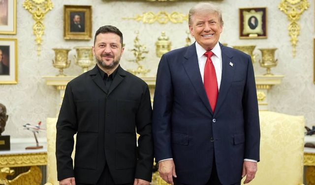 Trump ve Zelenski Beyaz Saray'da görüştü