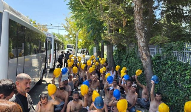 Madencilerin eylemi 7'nci gününde: "Yarın itibarıyla tavizsiz bir tutuma geçeceğiz"