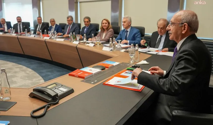 CHP MYK, Kemal Kılıçdaroğlu başkanlığında toplandı